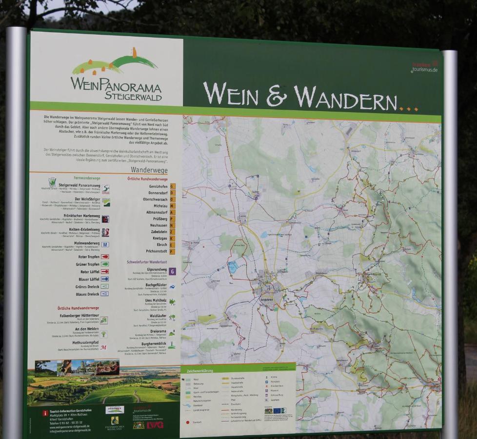 Ferienwohnung Forellenhof Oberschwarzach Zewnętrze zdjęcie
